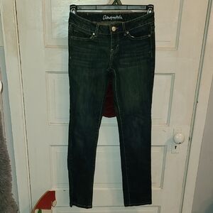 Aeropostale Women's Dark Blue Skinny Jeans